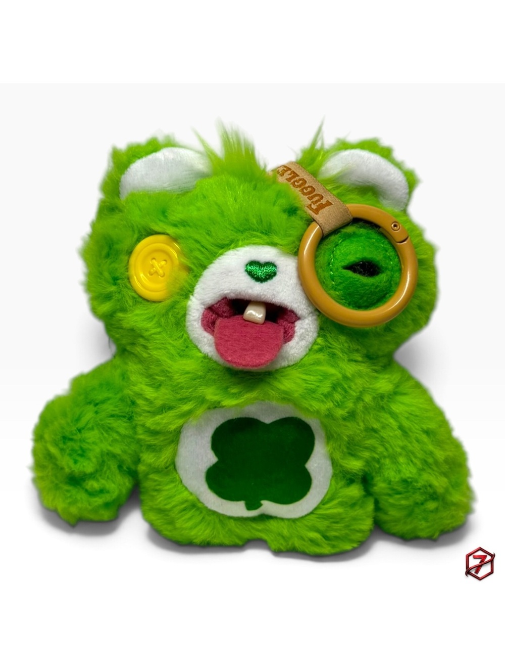 2026 Fuggler x Care Bears Good Luck Bear 5” Plush Keyring Bag Charm